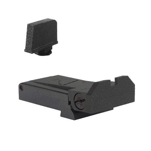 Glock Serrated Beveled Sight, requires fitting, w/ Glock .330" Front-img-0