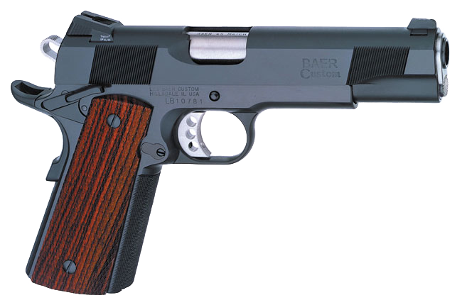 Novak LoMount Sights Installed on a Les Baer Custom 1911